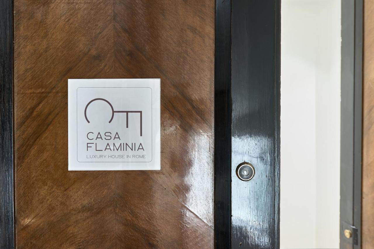 Apartmán Casa Flaminia Řím Exteriér fotografie